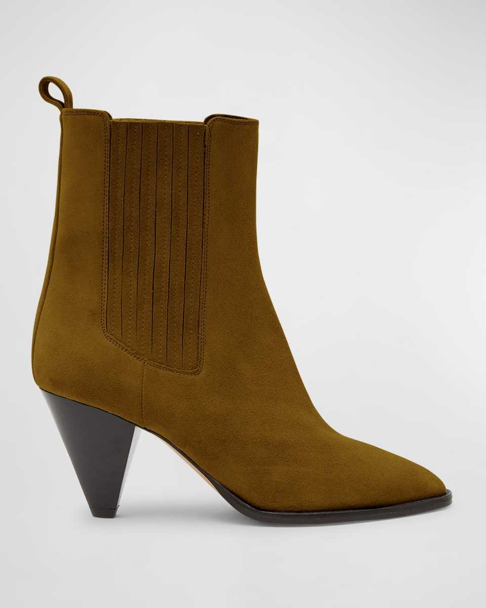 Reliane Suede Ankle Booties
